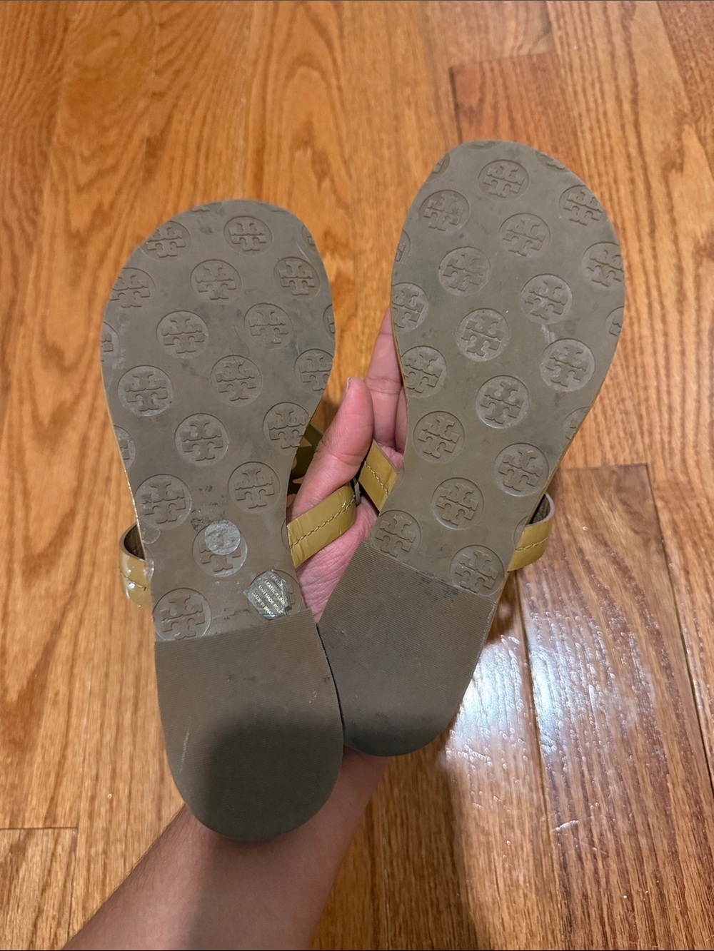 Tory Burch Miller Patent Sandal Size 6.5 - Picture 4 of 6